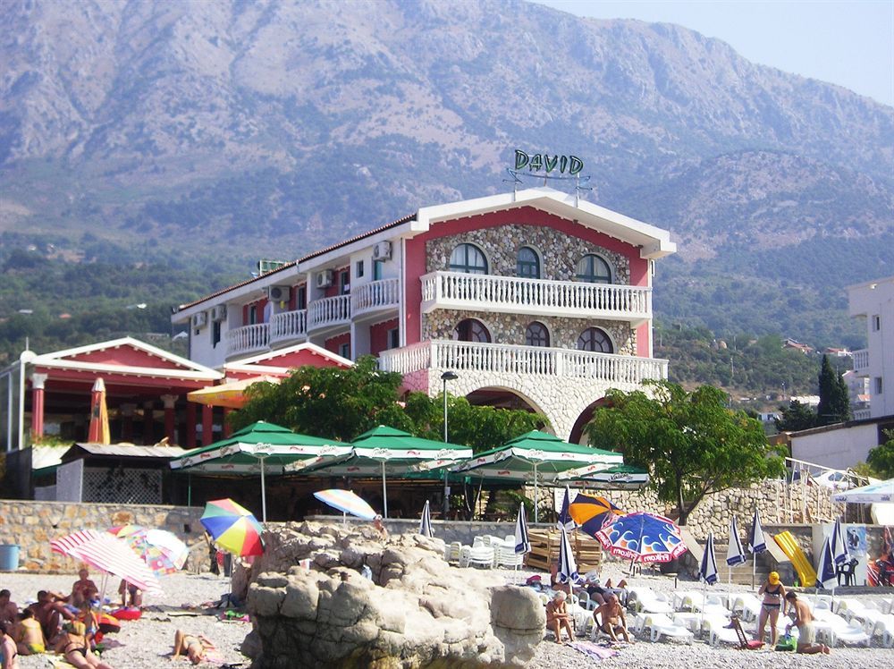 David Apartments And Rooms Dobra Voda Dış mekan fotoğraf